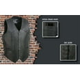 thumbnail image 4 of Men's Side Lace Live to Ride Vest w/ Flying Eagle, 4 of 8