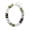 COlOR4, variant on BOOTOOL Chunky Resin Statement Necklace for Women (4 Styles), Colorful Large Bead Choker, Coastal Boho Surfer Beach Necklace with Gold-tone Adjustable Chain