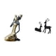 thumbnail image 5 of Estatua de resina de mujer tribal africana y , hecha a mano, pieza de arte coleccionable, decoración de mesa para estudio, sala de estar y, 5 of 8