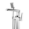 thumbnail image 3 of Vinnova Cypress Freestanding Tub Filler Faucet Polished Chrome, 3 of 4