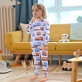 thumbnail image 5 of joogoo Cartoon Trucks Vehicle-t7 2 Piece Long Sleeve Tee and Pants Cotton Pajama Set 4T, 5 of 7