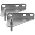 thumbnail image 1 of OULII 2 Pcs Charnières de Remplacement pour Porte de Réfrigérateur Robustes Argent Acier Inoxydable, 1 of 4