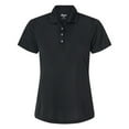 thumbnail image 5 of Paragon Women’s Saratoga Mini Mesh Performance Polo, 4-Button Placket Polyester Shirt, Black, S, 5 of 5