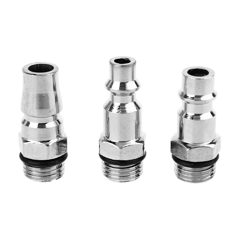 STAINLESS STEEL Quick Connect Coupler 1/4" Male NPT Air Hose Fittings USA 