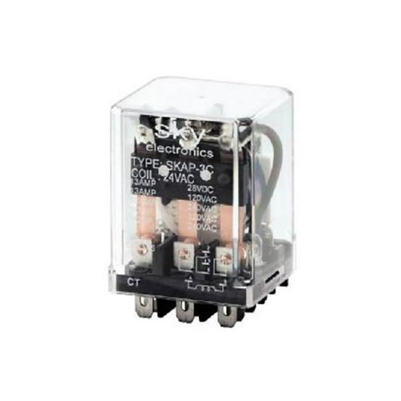 Relay & Control SKAP-2C-120VAC 120V Bobine AC 8 Broches Relais à Base Carrée