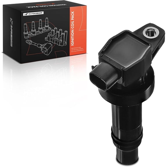 A-Premium Ignition Coil Pack Compatible with Hyundai Accent 2012-2020 Veloster 2012-2017 Kia Rio Soul 2012-2019 L4 1.6L for UF-652