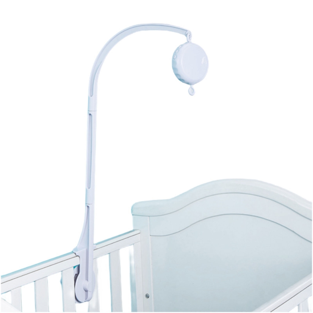Baby Music Box and Frame Arm Bracket Baby Musical Crib Mobile Toy Nursery Decorations Rhythm Bed Bells Toy