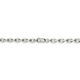 thumbnail image 3 of Primal Silver Sterling Silver 5.4mm Beveled Oval Cable Chain, 3 of 7