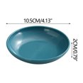 thumbnail image 2 of yulier Plastic Small Plates Seasoning Dishes, Wheat Straw Soy Sauce Dishes, Round Dipping Sauce Dishes for Kitchen, Mini Ketchup Salad Dressing Plates, Dishwasher Safe, 2 of 6