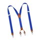 thumbnail image 5 of Tirantes para hombre de 1 pulgada de ancho, con espalda en Y, ideales para eventos formales, camisas, trajes y jeans. Azul, 5 of 9