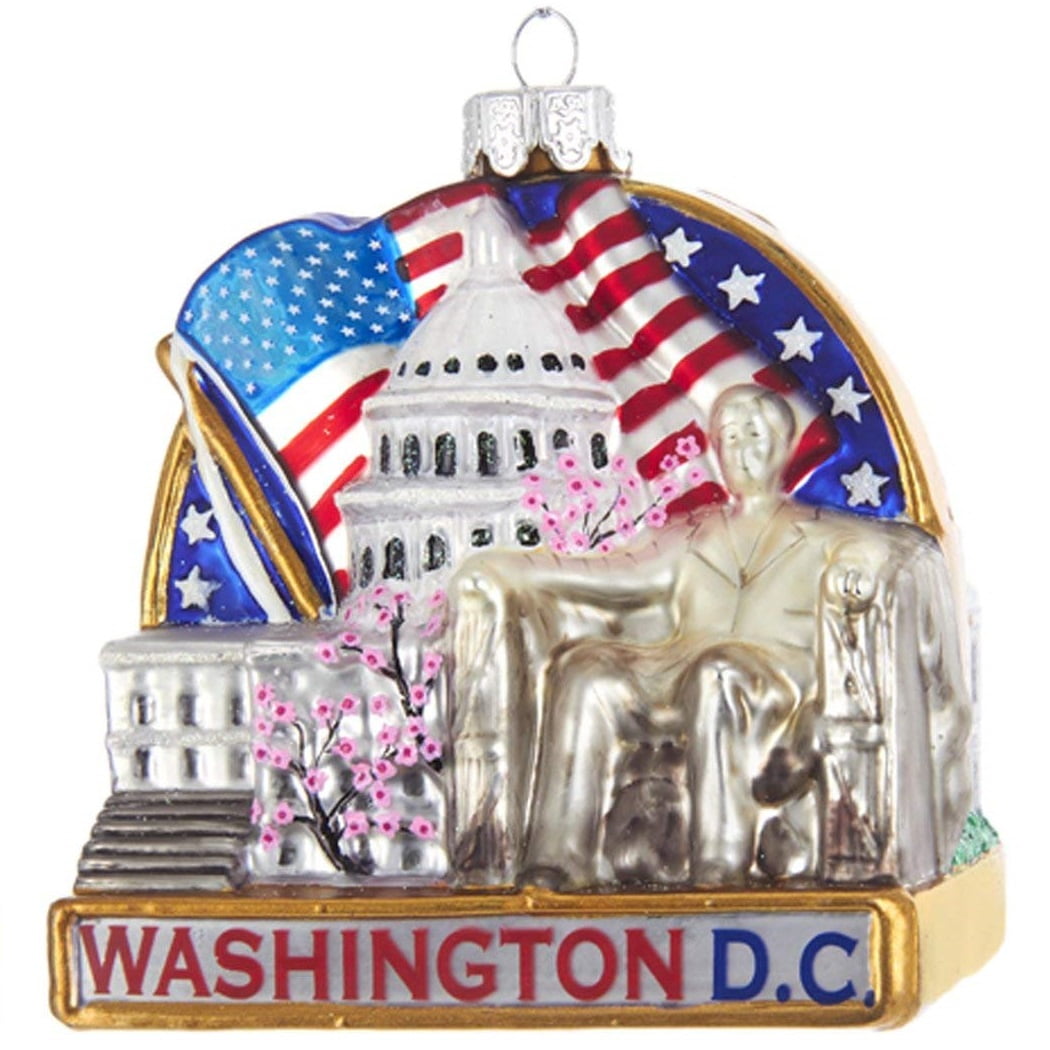 Washington Christmas Ornament 