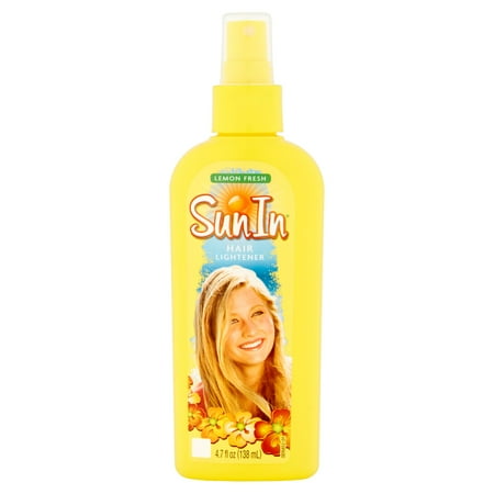 Sun-In Hair Lightener Spray, Lemon, 4.7 Ounce (Best Natural Hair Lightener)