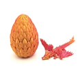 thumbnail image 1 of 3D Printed Dragon Egg Dragon Eggs with Dragon Inside Crystal Dragon A, 1 of 1