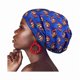 thumbnail image 1 of wonima11 Sleep Cap Satin Bonnet Extra Large African Print Hair Wrap for Curly Hair, Locs Black Women, 1 of 1