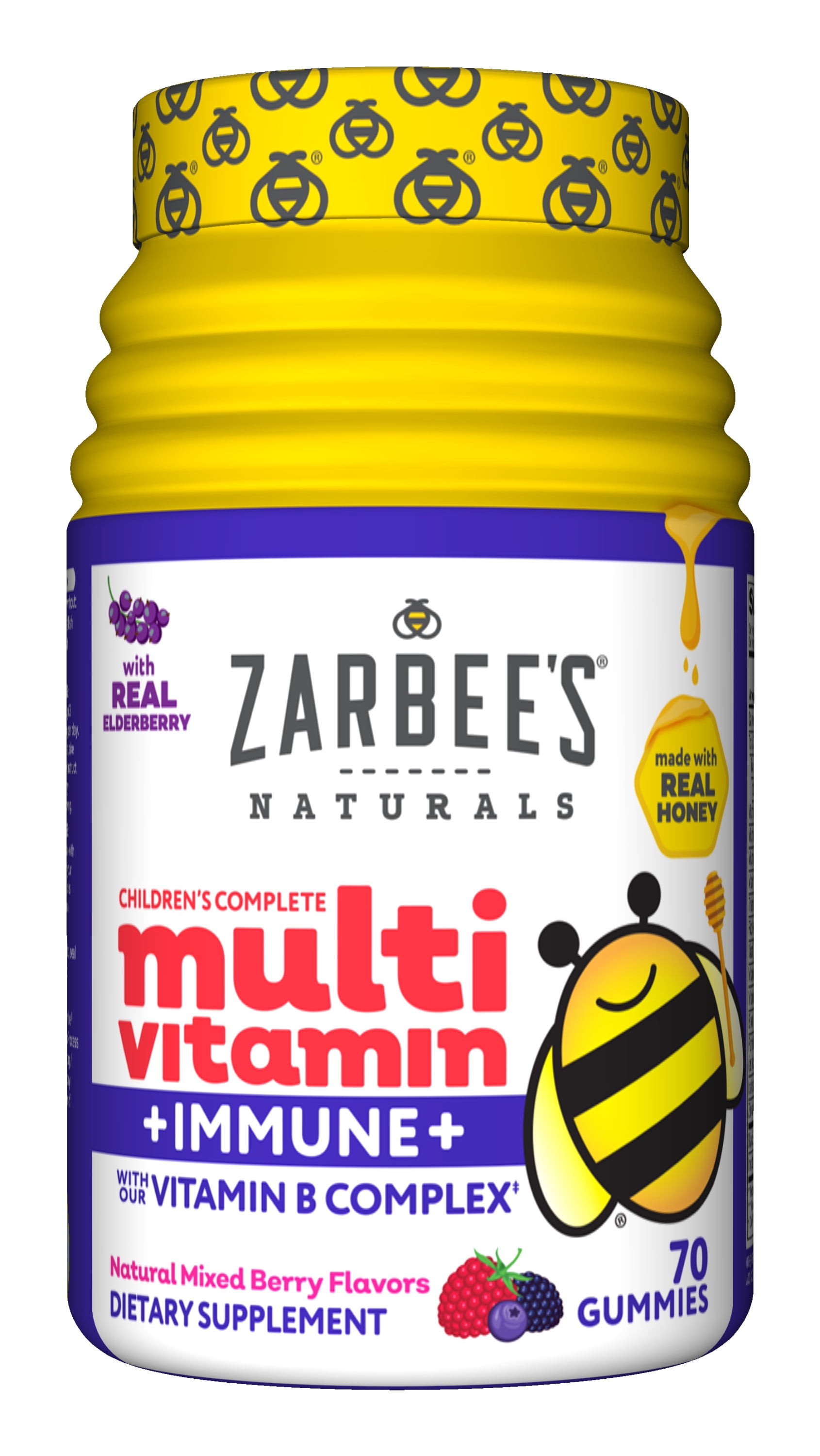 Zarbee's Naturals Children's Complete Multivitamin + Immune Gummies