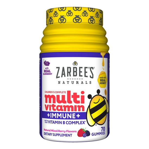 Zarbee's Naturals Children's Complete Multivitamin + Immune Gummies