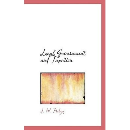 Local Government and Taxation