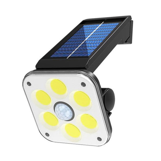 Matsuzay Luz LED solar Lámparas de detección de cuerpo profesional Lámpara de sensor potente impermeable al aire libre Accesorio de Iluminación y accesorios 54 COB
