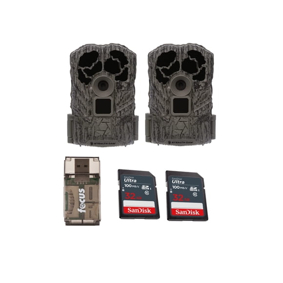 Trail Camera Stealth Cam Browtine 16MP w/ 32GB Memory Card