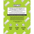 thumbnail image 6 of Grinds Energy Pouches, Sour Apple Flavor, Nicotine-Free, 80mg Caffeine, 18 Pouches per Can, 6 of 6