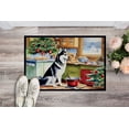 thumbnail image 4 of Carolines Treasures DAC3884MAT 18 x 27 in.  Siberian Husky Christmas Cookies Doormat, 4 of 6