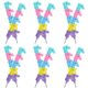 thumbnail image 4 of 12 lápices apilables de unicornio con forma de dibujos animados, premios para estudiantes., 4 of 6