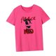 thumbnail image 5 of Camiseta de mujer ropa de verano camiseta transpirable con cuello redondo para regalo de oficina para mujer Rosa Rosa, 5 of 7