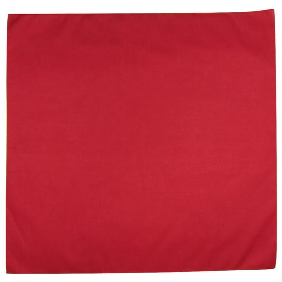 Bandanna Co Solid, Red, 22" x 22" (2nd)