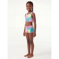 thumbnail image 4 of Ocean Gear Girls Two Piece Boy Leg Sporty Swim Set, Sizes 4-18, 4 of 4