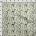 thumbnail image 4 of oneOone Silk Tabby Greenish Beige Fabric Yacht Dress Material Fabric Print Fabric By The Yard 42 Inch Wide, 4 of 6