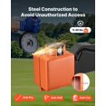 thumbnail image 3 of Receiver Hitch Lock for Standard 2 inch and 2-5/16 inch Couplers, Collar Pin Lock, Theft Deterrent for Trailers, 3 of 11