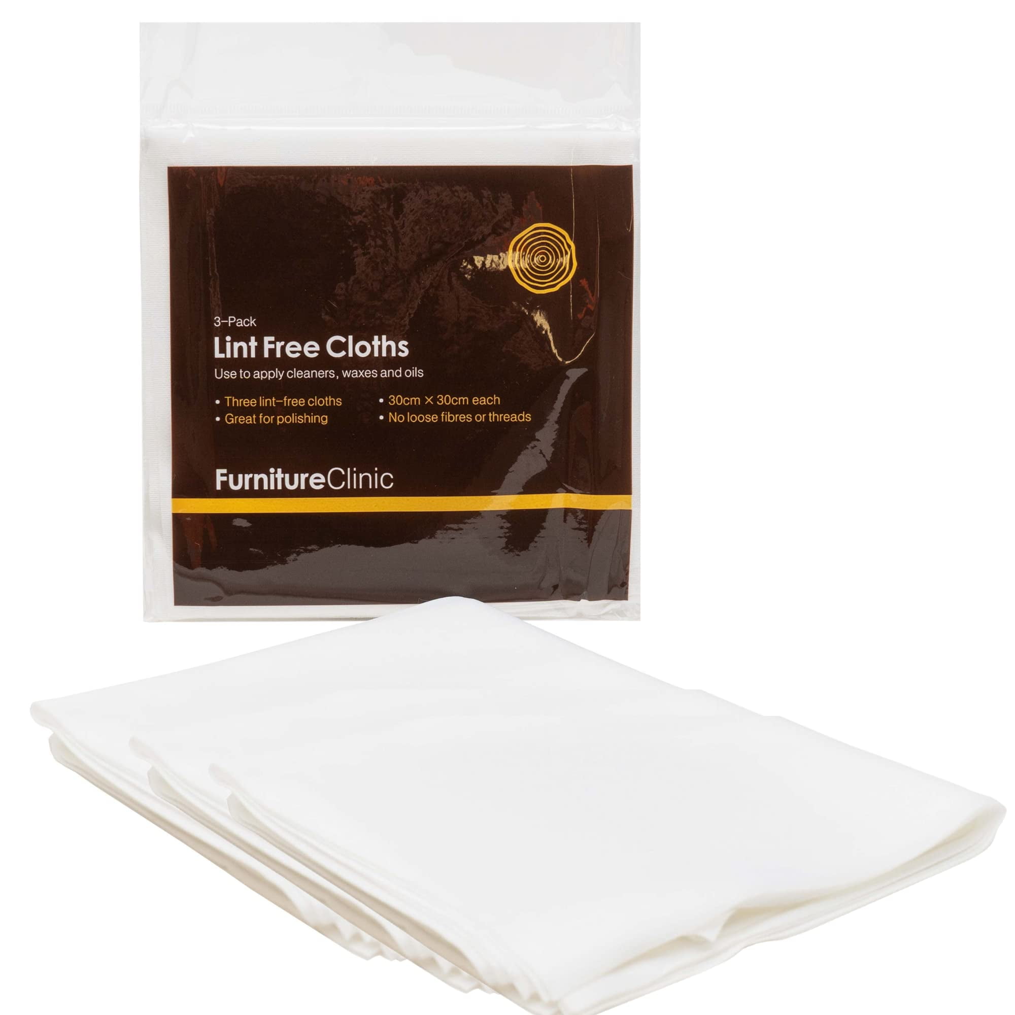 Furniture Clinic Lint Free Cotton Cloths EcoFriendly and Reusable MultiPurpose Application