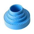 thumbnail image 1 of Organizador de BROCAS perfecl para salón de uñas Caja de almacenamiento redonda Azul, 1 of 7