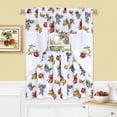 thumbnail image 2 of Achim AMTS24ML12 Ambrosia - Embellished Tier & Swag Set - 58 x 24 in., 2 of 3