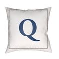 thumbnail image 1 of Initials 20 x 20 x 4 Throw Pillow, 1 of 2