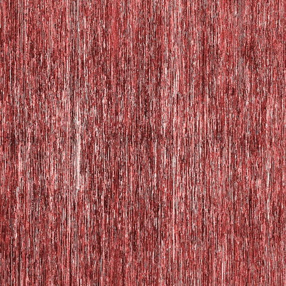 Ahgly Company Indoor Square Abstract Red Modern Area Rugs, 4' Square