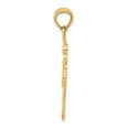 thumbnail image 2 of 14k Yellow Gold Pink Enameled Ballerina Pendant, 2 of 4