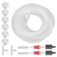 thumbnail image 1 of Set Aquarium Oxygen Tube Check Valve Fish Tank Bubble Stone Set Aquarium Accessories, 1 of 7