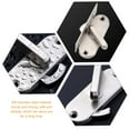 thumbnail image 5 of Sliding Door Lock Hook Barn Latches 304 Stainless Steel Handles Black Pocket Guide with Key, 5 of 6