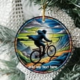 thumbnail image 2 of A Road Bicycle Ornament – Custom Text Christmas Ornament for Family & Friends, Man or Woman, Christmas 2025 Tree Decoration, 2 of 4