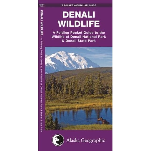 Pocket Traveller: Denali Wildlife: A Folding Pocket Guide to the Wildlife of Denali National Park & Denali State Park (Paperback)