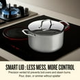 thumbnail image 5 of Alva Maestro Stainless Steel Stock Pot 8Qt. - Lasered Engrave Measurement, Oven Safe and Made without Harmful Chemicals - Induction and All Stovetop Compatible with Even Heat Distribution, 5 of 12