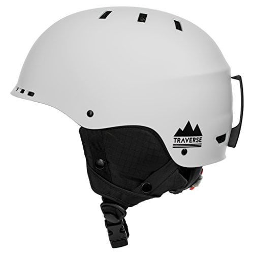 Traverse Sports 2-in-1 Convertible Ski & Snowboard Bike & Skate Helmet, Matte Black, Large X-Large by Xander Bicycle Corporation