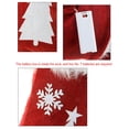 thumbnail image 2 of 1 Paquete de bolsa de regalo de calcetines navideños ANGGREK bordados estilo alce iluminados 47x29 cm, 2 of 8