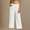 White, variant on Odbmxy Pants for Women Plus Size Ankle Straight-Leg Women's Trousers White Dressy Business Plain with Pockets Loose Pants,XL