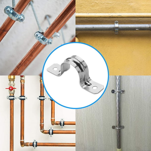 Metal pipe strap clamps deals