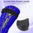 thumbnail image 3 of Vizari Zodiac Soccer Shin Guards with Ankle Protection for Kids, Youth, and Adults | Lightweight Protective Gear for Ages 3+ - ROYAL BLUE, XXS, 3 of 6