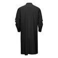 thumbnail image 4 of Long Sleeve Shirts for Men, Men's Long Sleeve Stand Collar Kaftan Thobe Button Down Henley Robe Casual Side Slit Front Pleated Gown Shirt Tops, 4 of 7
