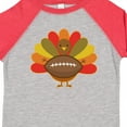 thumbnail image 4 of Inktastic Thanksgiving Day Turkey Football Fan Boys or Girls Toddler T-Shirt, 4 of 5