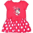 thumbnail image 5 of Minnie Mouse Girls 2 Pack Short Sleeve Dresses, 4-6X, 5 of 6